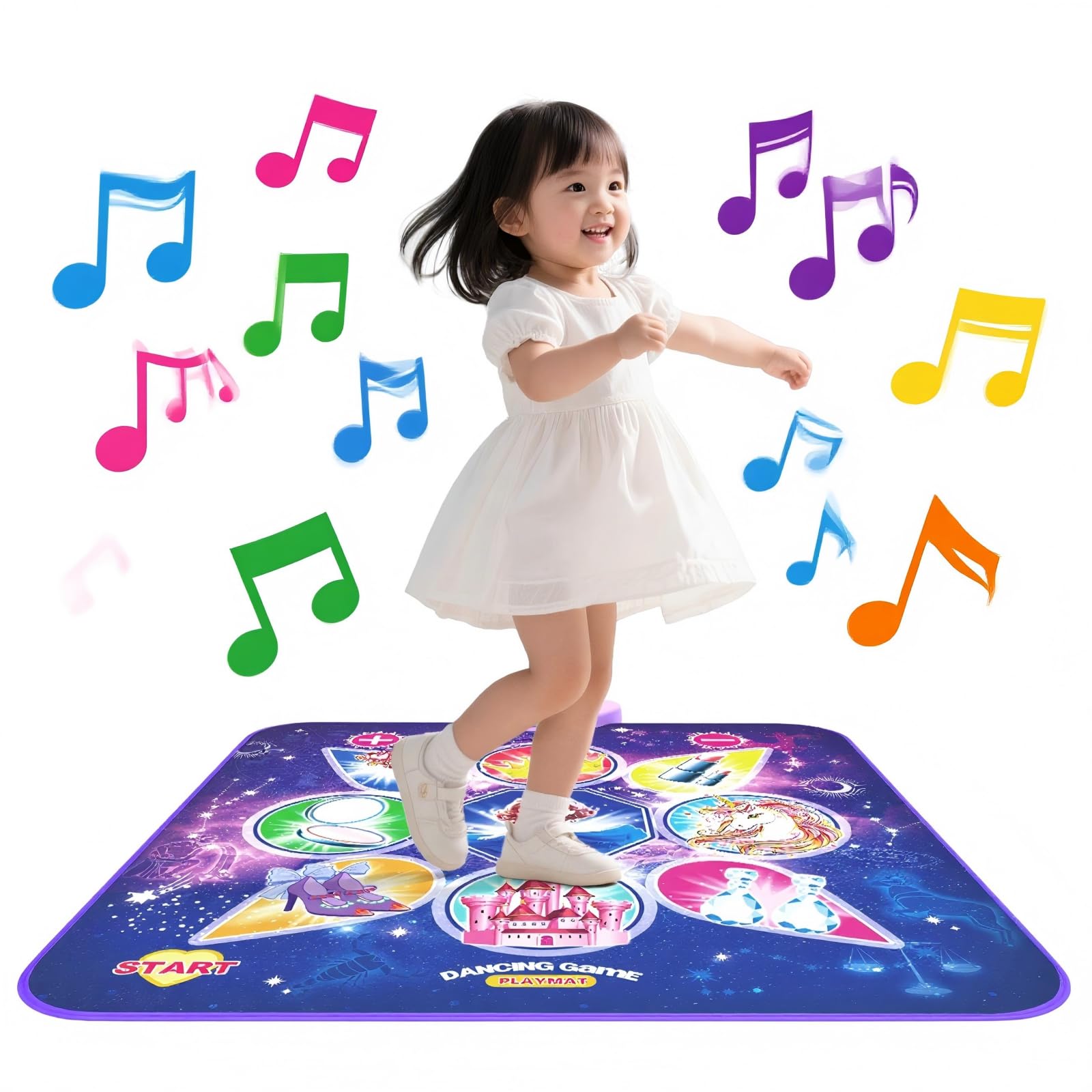ダンスマット Amazon.co.jp: 子供用の発光ダンスマット、幼児用ダンスパッド
